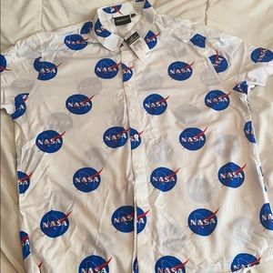 Large NASA shirt.